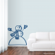 Snowman Wall Decal