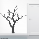 Spooky Dead Tree Wall Decal