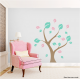 Tulip Leaves Tree Wall Decal