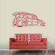 Woodie Wagon Wall Decal