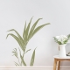 Palm leaf stem wall decal