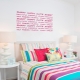 Adjectives For Girls Wall Quote Decal