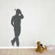 Cowboy Vinyl Decal Sticker