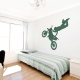 Motocross Indian Air Grab Wall Decal