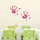 Painted Hand Prints Wall Decal