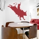 Bull Rider Wall Art Decal