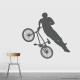 BMX Biker Wall Decal