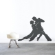 Ballroom Dancers Wall Art Decal