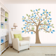 Bright Owl Tree Decal