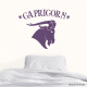 Capricorn Zodiac Sign Wall Decal