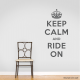 Ride On Wall Quote Decal