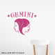 Gemini Wall Decal