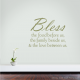 Bless The Food Wall Quote Decal | Wallums Wall Decor