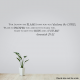 Jeramiah 29:11 Wall Quote Decal