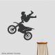 Motocross Freestyle Wall Art Decal