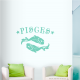 Pisces Wall Art Decal