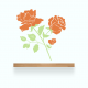 Rose Wall Decal