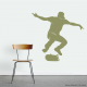 Skateboarder Ollie Wall Decal