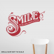 Smile World Wall Quote Decal