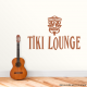 Tiki Lounge Decal