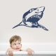 Shark Bathroom Wall Decal