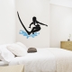 Surfer Girl Wall Decal