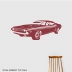 '69 Dodge Challenger Wall Decal