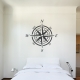 Compass Wall Decal