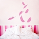 Falling Feathers Wall Decal