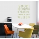 Good Morning Starshine Wall Quote Decal