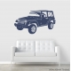 Jeep Wrangler Wall Decal