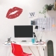 KIss Mark Wall Decal