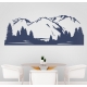 Mountain View Wall Decal