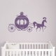 Princess Carriage Wall Decal