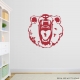 Scary Bear Wall Decal