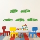 Sports Cars Wall Decal