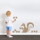 Squirrel Wall Decal