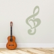 Treble Clef Heart Wall Art Decal