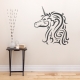 Tribal Unicorn Wall Art Decal