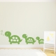 Turtle Family Wall Art Decal