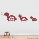 Turgle Family Wall Decal