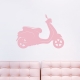 Vespa Scooter Wall Decal