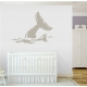 Wale Tail Wall Decal