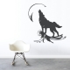 Wolf Howling Wall Decal