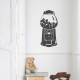 Retro Gumball Machine Wall Art Decal