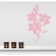 Lilies Carnation Pink Wall Decal