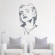 Madonna Bust Wall Decal