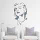 Madonna Bust Wall Decal