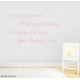 Your Mommy I'll be Wall Quote Decal