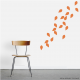 Wall Decal Leaves - Set Nine